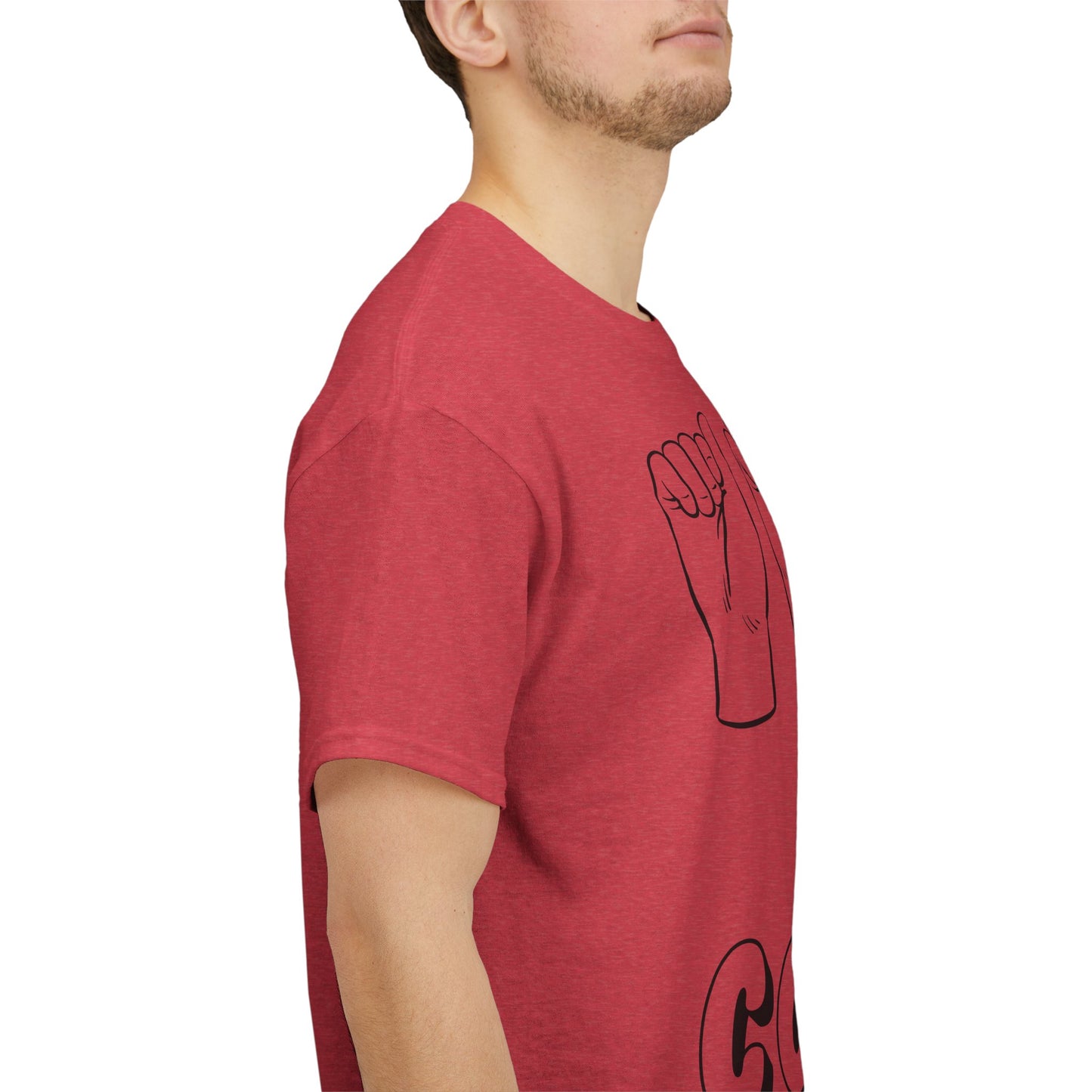 ASL Is Cool, Cool Sign Language Tee, Unisex Cotton Shirt, Gift for ASL Lovers, Fun Casual Wear, Communication Awareness