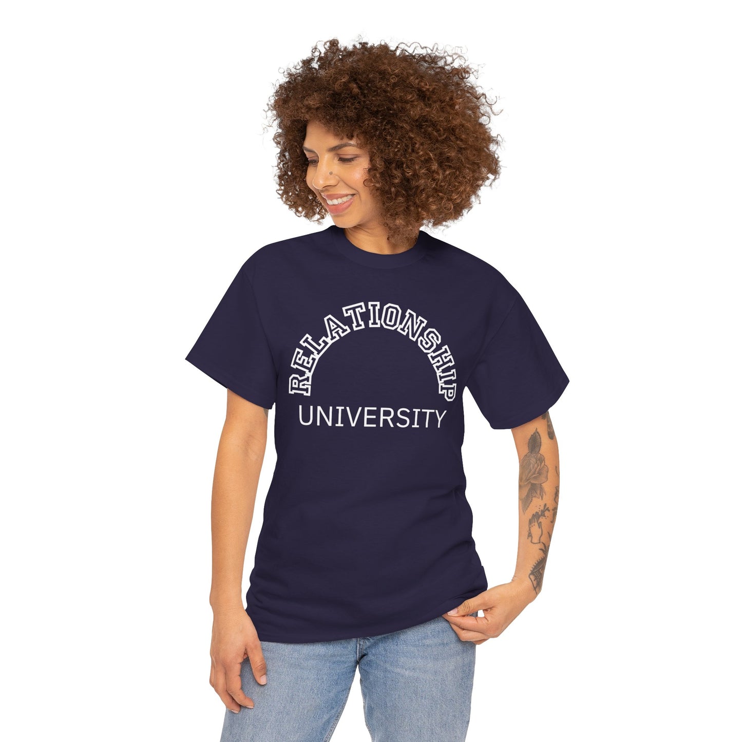 Relationship University Tee - Funny Unisex Cotton Shirt for Couples